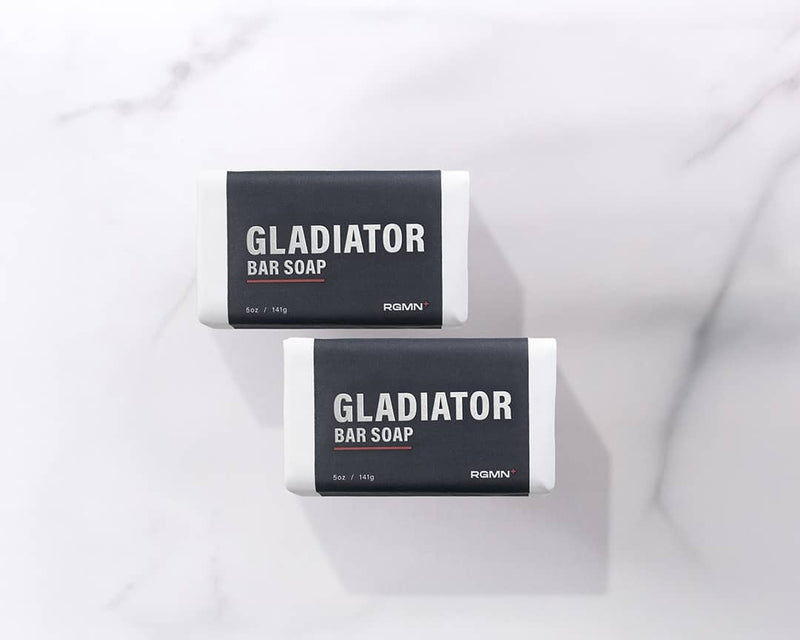 Two bars of GLADIATOR Soap