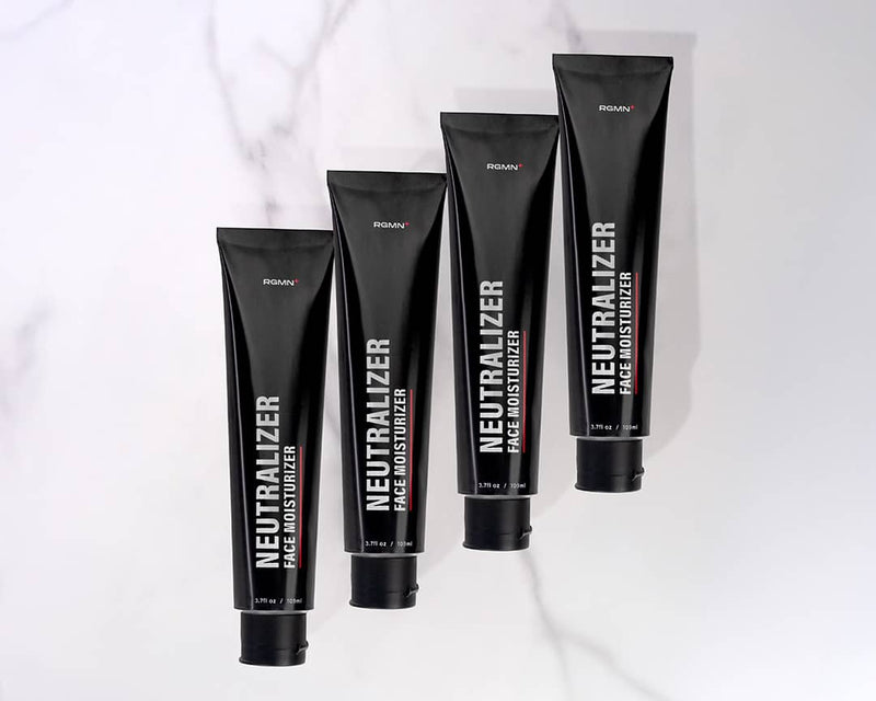 Four tubes of NEUTRALIZER Face Moisturizer