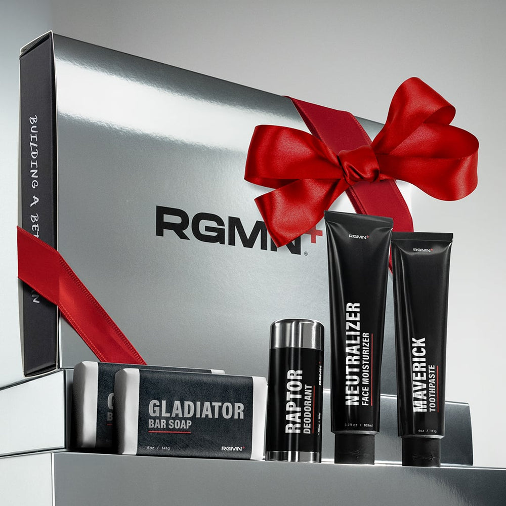 RGMN+ Products on a counter